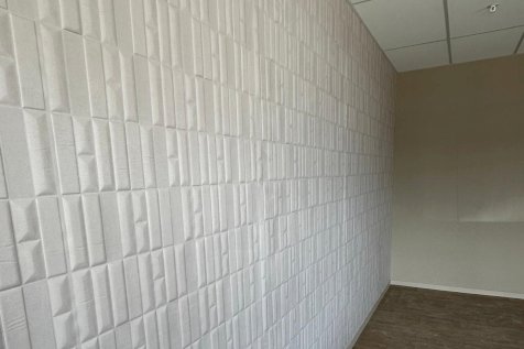 Pose de revêtement mural par le Groupe Boulfray